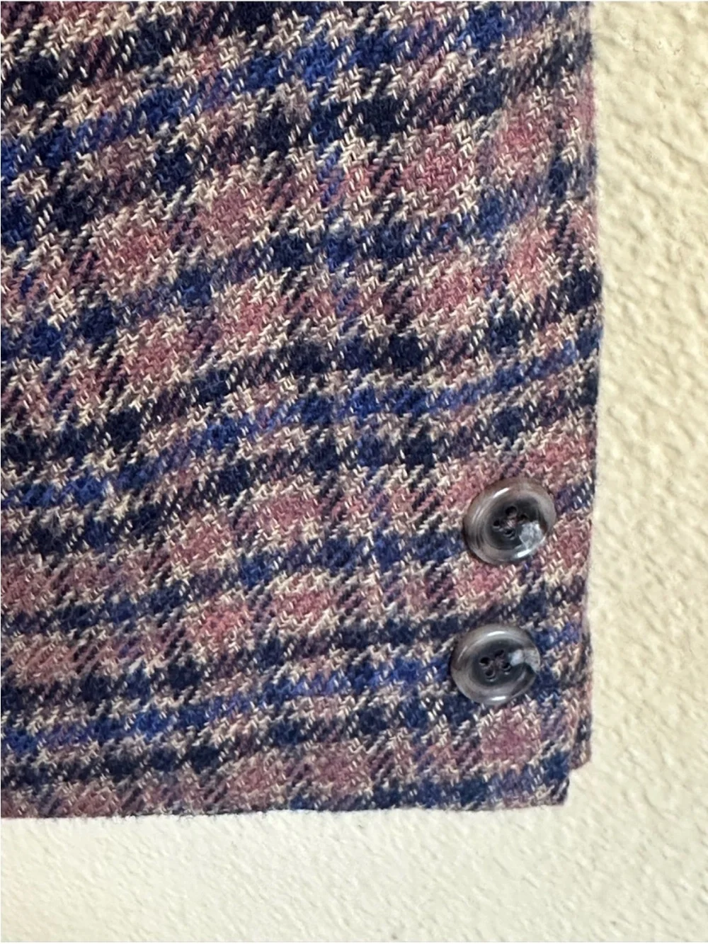 J.Press Brown Check Cotton Tweed 3 Button Sport Coat Blazer Size 40 NWT